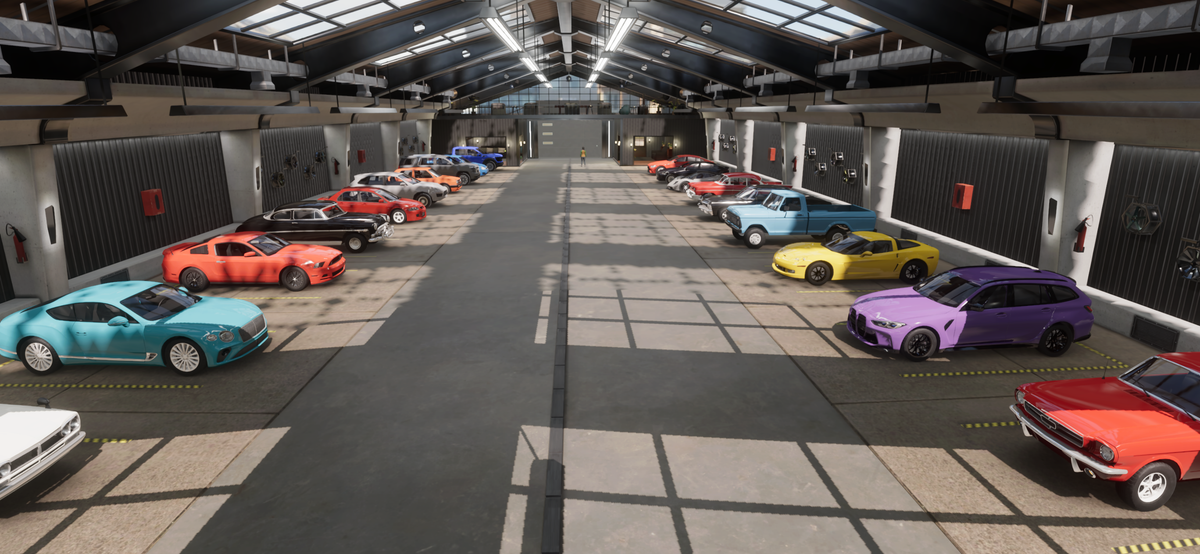 Cuenta con coches aleatorios