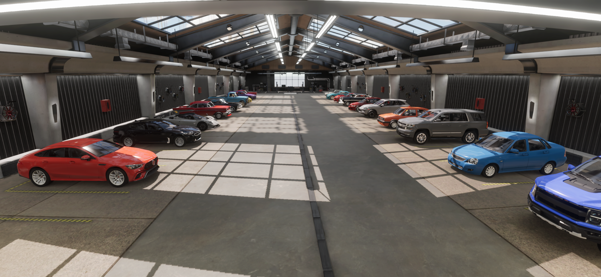 Cuenta con coches aleatorios